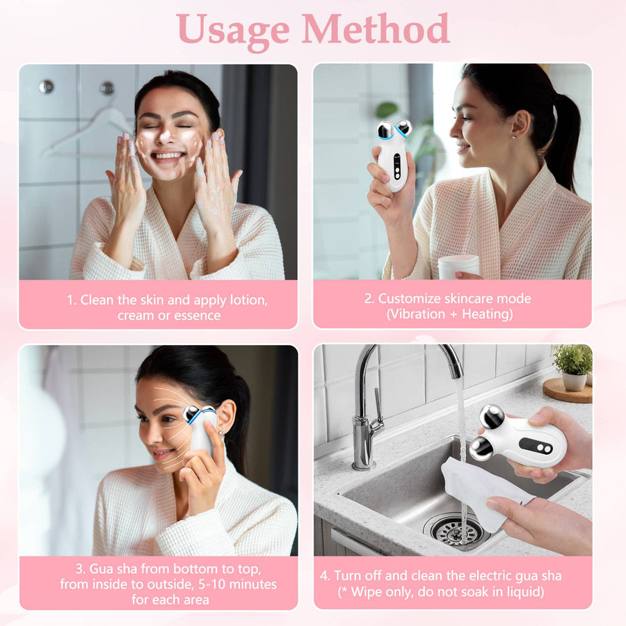 Microcurrent Face Lift Device – Anti-Aging Skin Tightening & Contouring Tool