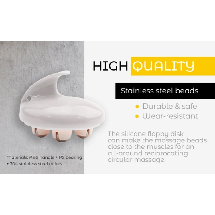 Handheld Rolling Body Massager – Muscle Relaxation Roller