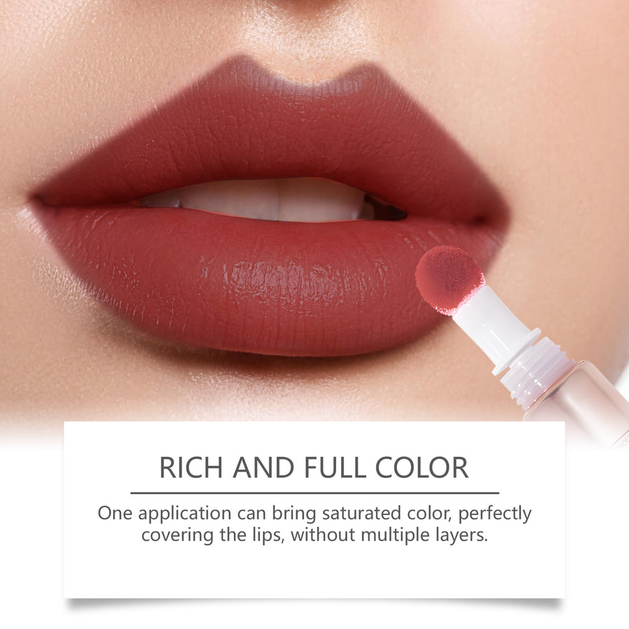 Matte Liquid Lip Gloss – Non-Stick Moisturizing Color, 10 ml
