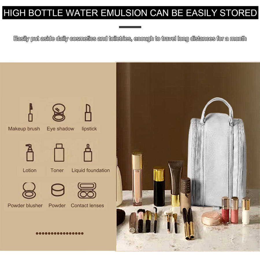 Hanging Travel Toiletry & Makeup Bag – Large Organizer
