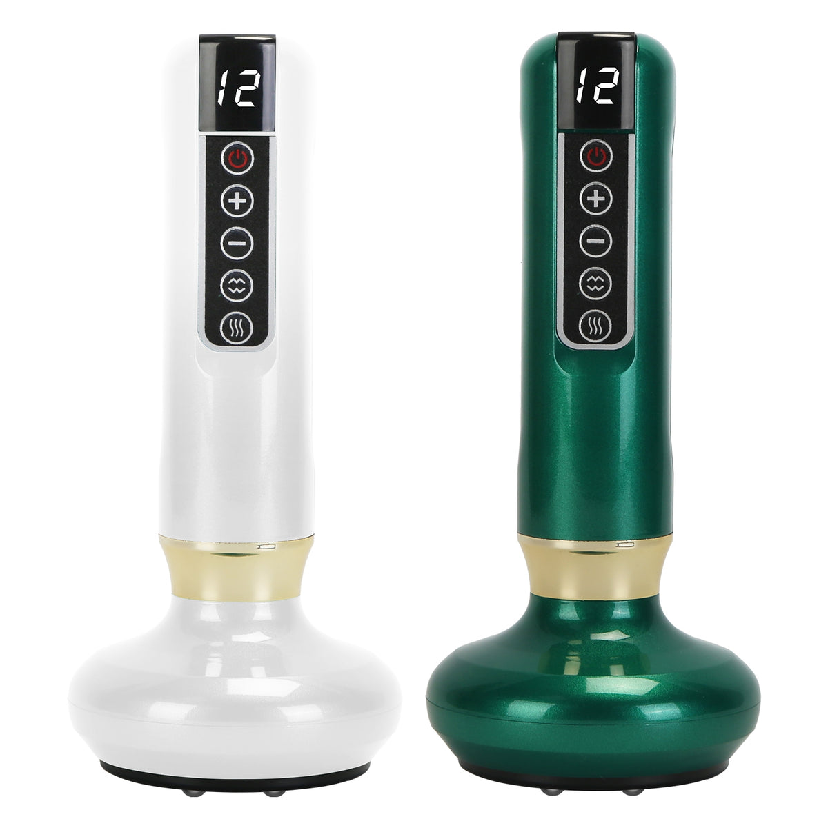 Smart Vacuum Cupping Massager – 12 Suction & Heat Levels for Smoother Skin
