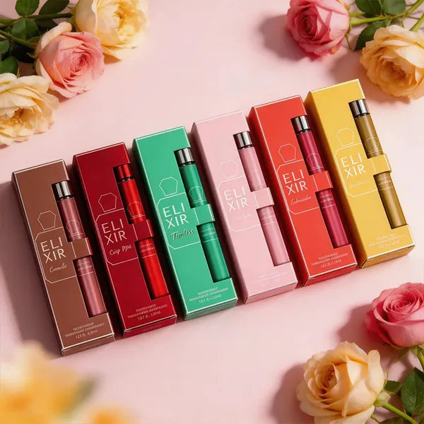 6-Piece Floral Mini Perfume Set – Women's Fragrance Sampler