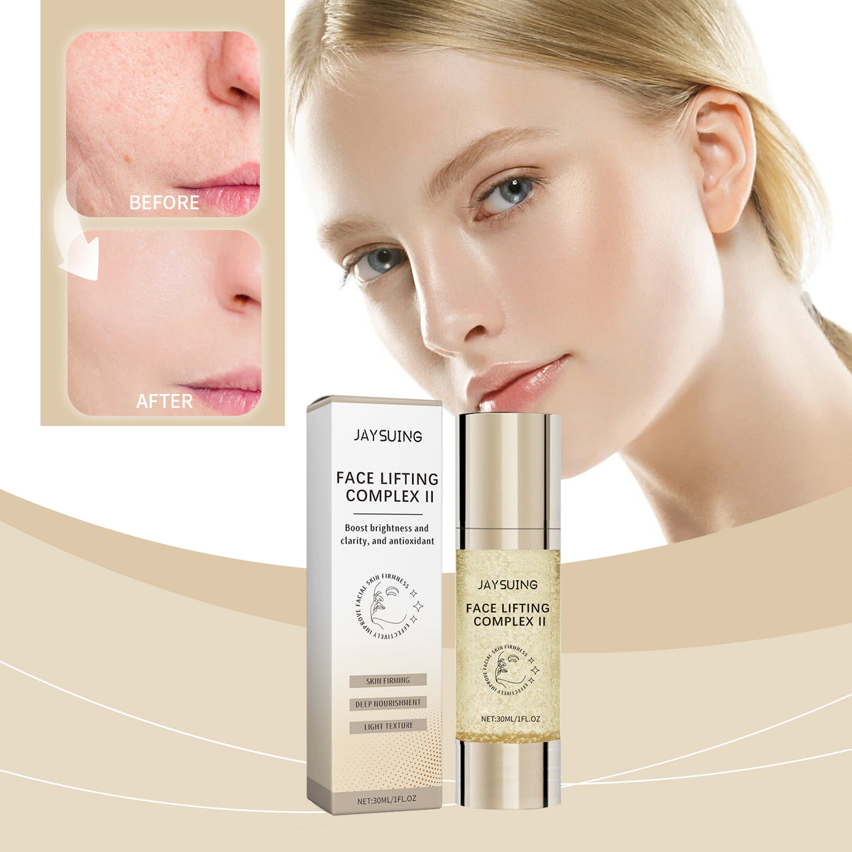 Firming Face Serum – Elasticity & Hydration Boost, 30 ml