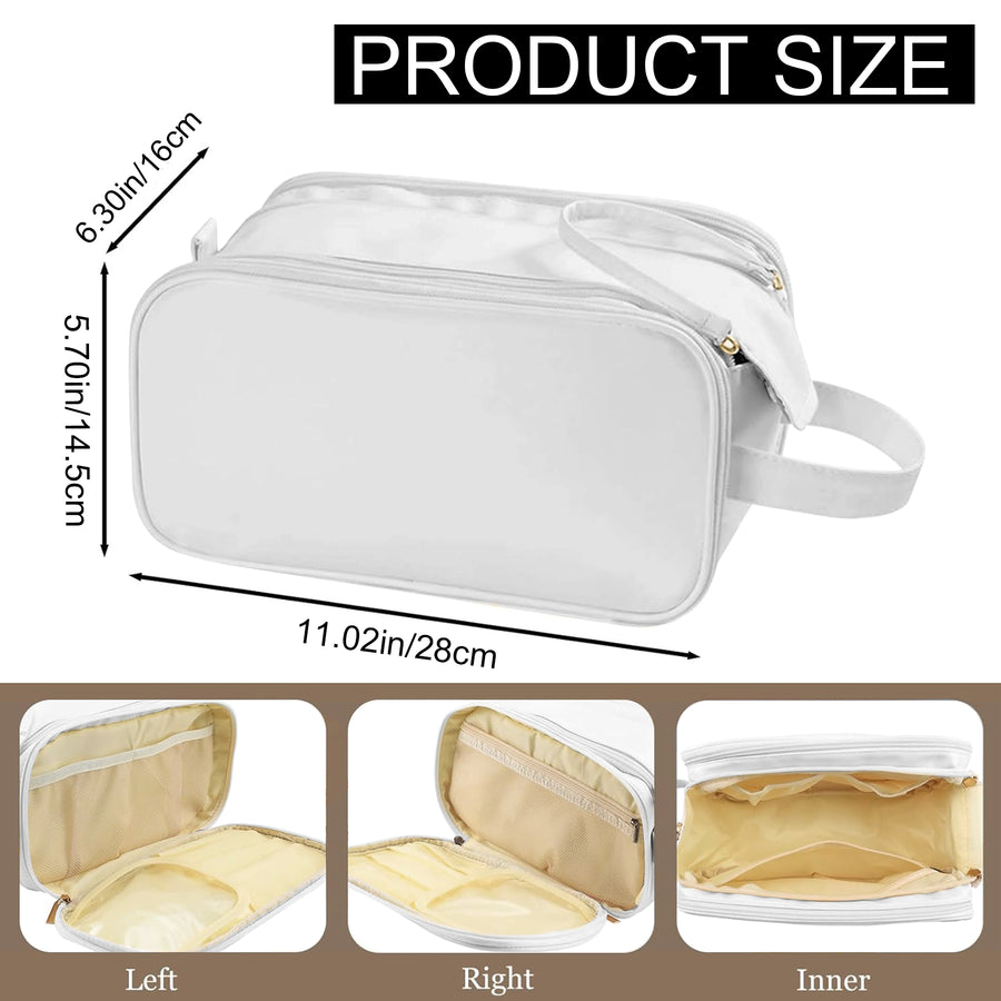 Hanging Travel Toiletry & Makeup Bag – Large Organizer