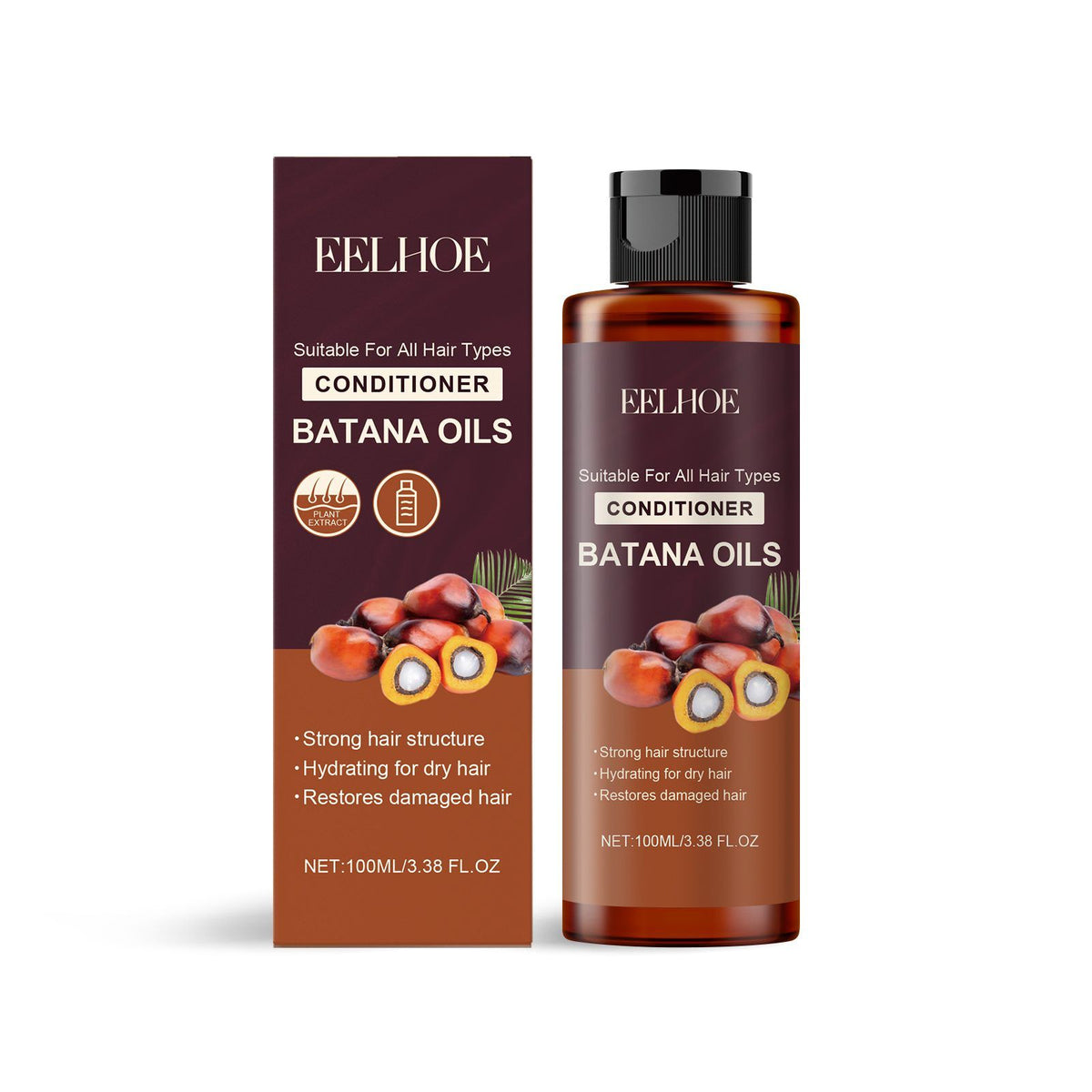 Batana Shampoo 100ml – Nourishing Hair & Scalp Cleanser