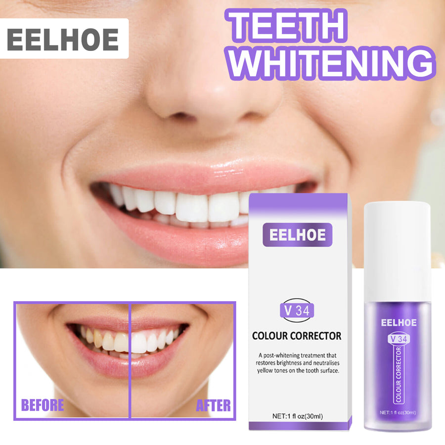 Purple Color-Correcting Toothpaste – Brightening Daily Toothpaste