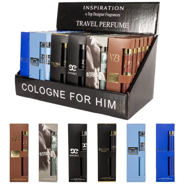 6-Piece Men's Eau de Toilette Gift Set – Cologne Collection