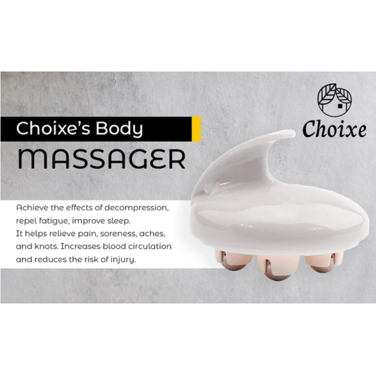 Handheld Rolling Body Massager – Muscle Relaxation Roller