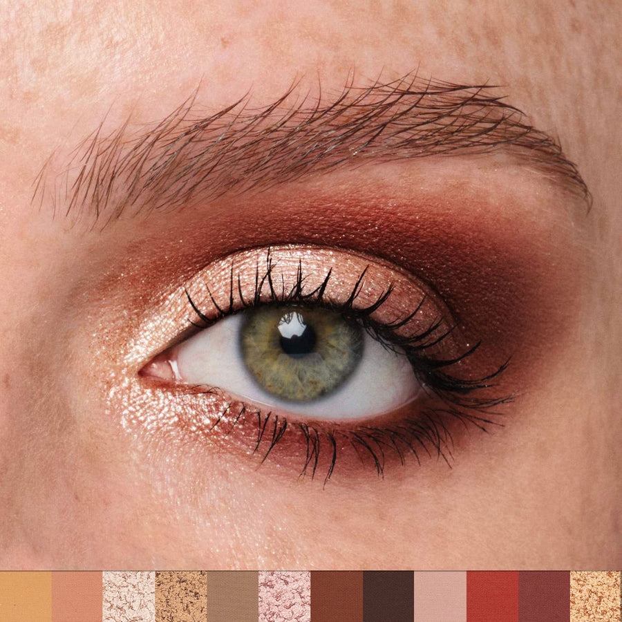 12-Color Eyeshadow Palette – Matte & Shimmer (4 Styles)