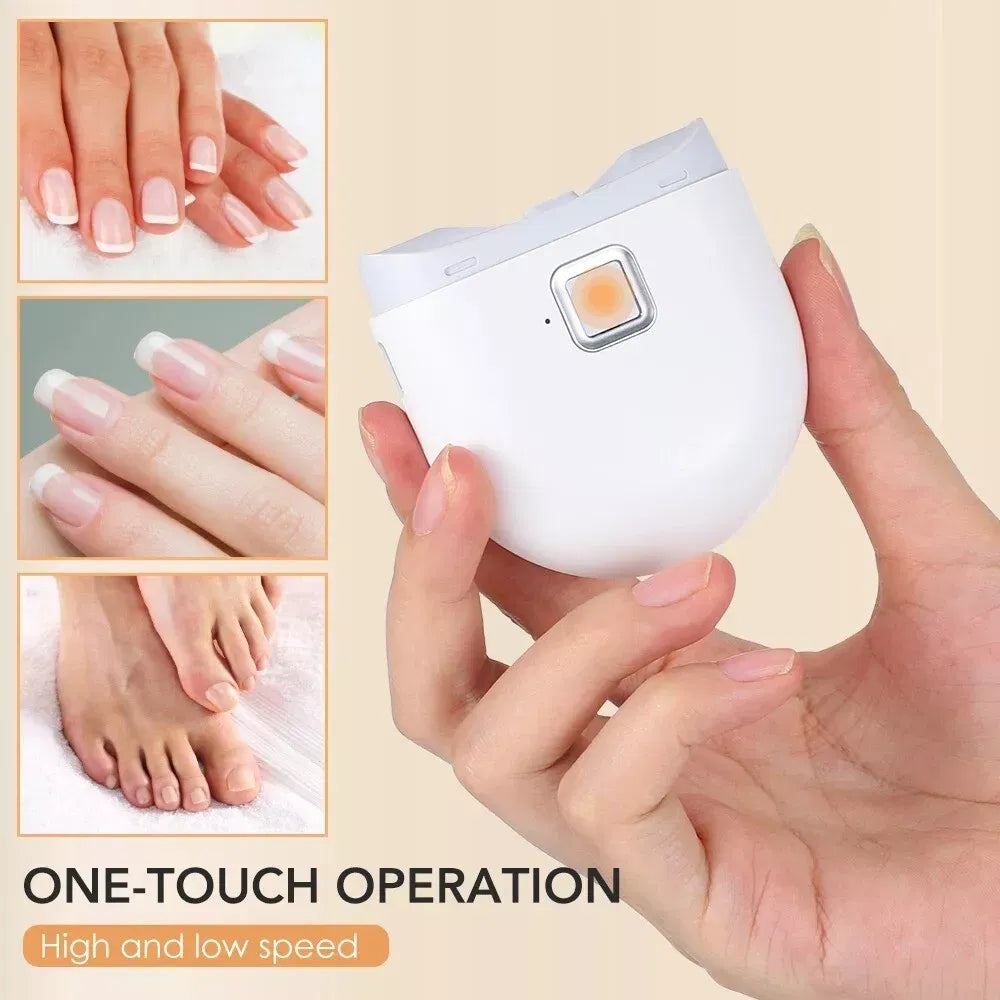 Electric Safety Nail Clipper – Automatic Trimmer for Thick Nails