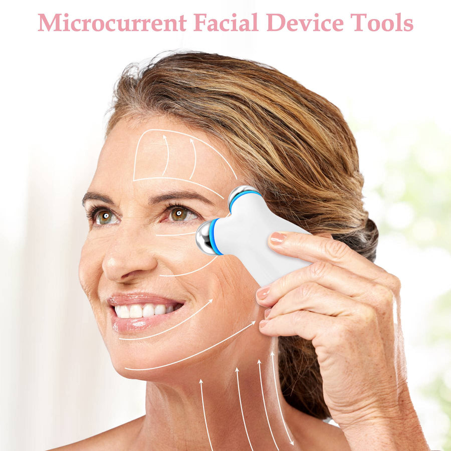 Microcurrent Face Lift Device – Anti-Aging Skin Tightening & Contouring Tool