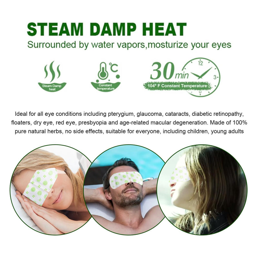 Self-Heating Steam Eye Mask – Relaxing Eye Spa, 5 Pack
