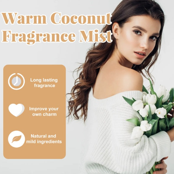 Coconut Vanilla Perfume Spray – Warm Tropical Fragrance
