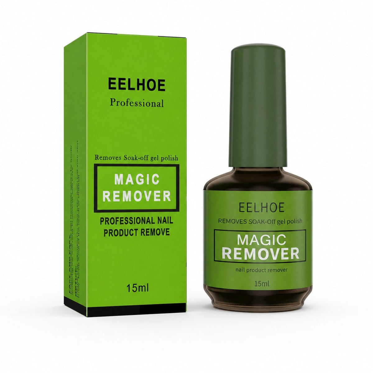Gel Nail Polish Remover – Quick Soak-Off Gel, 15 ml