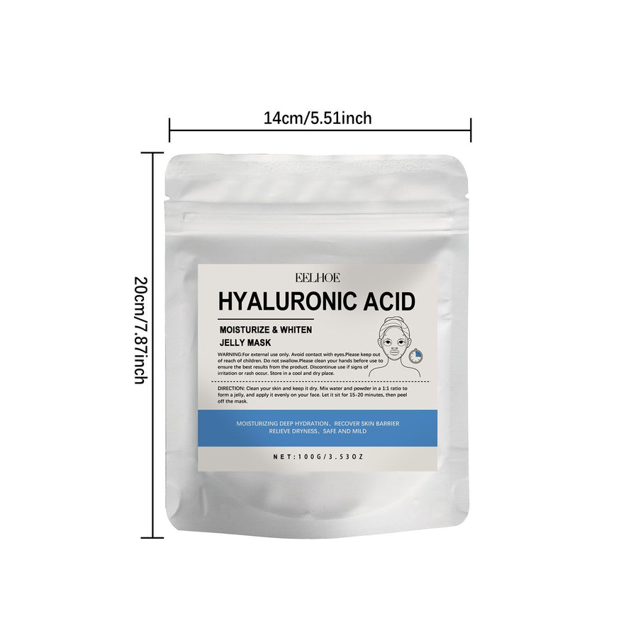 Hyaluronic Acid Face Mask – Deep Hydration & Plumping Moisture Boost, 100g
