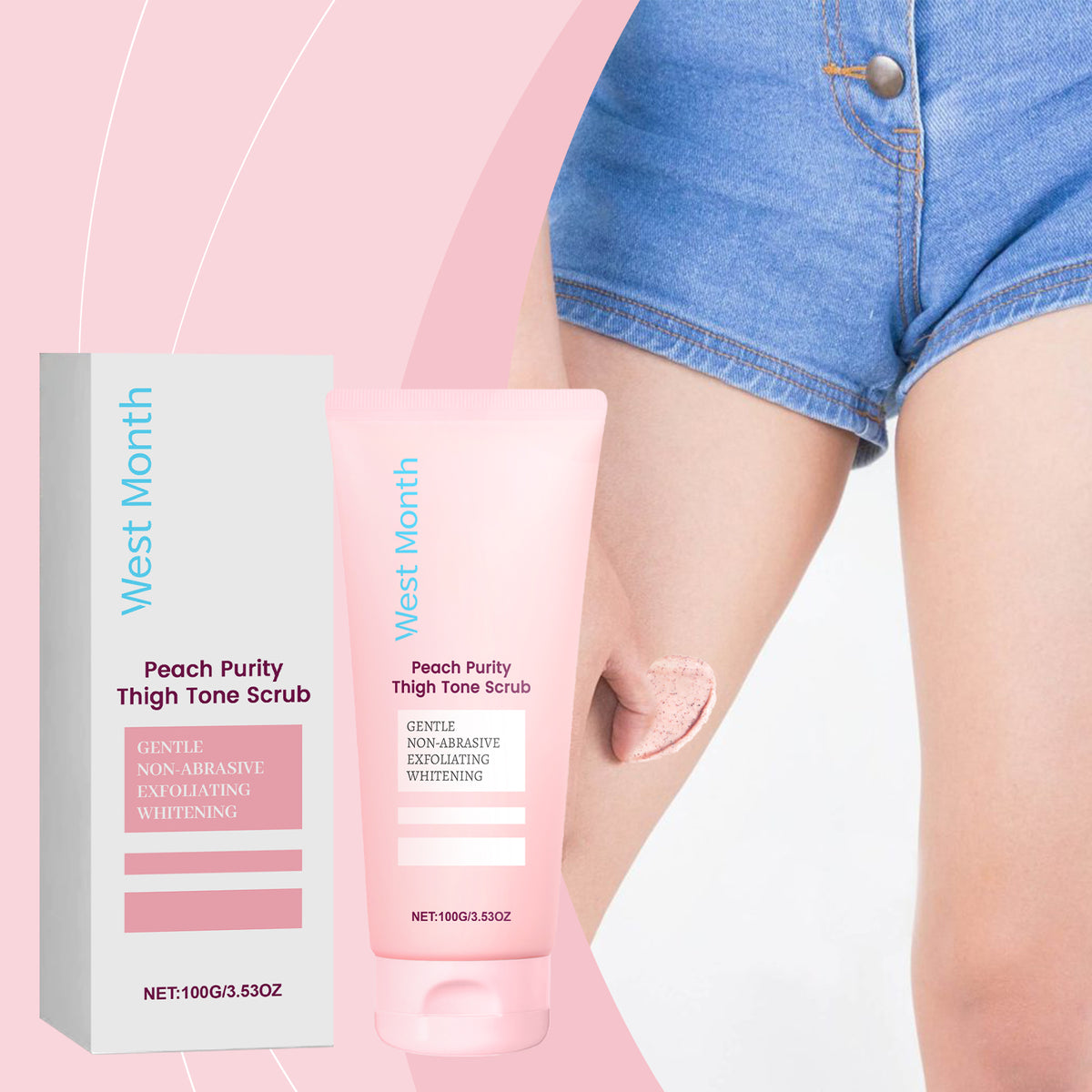 Brightening Body Scrub – Smoothing Massage Scrub, 100 g