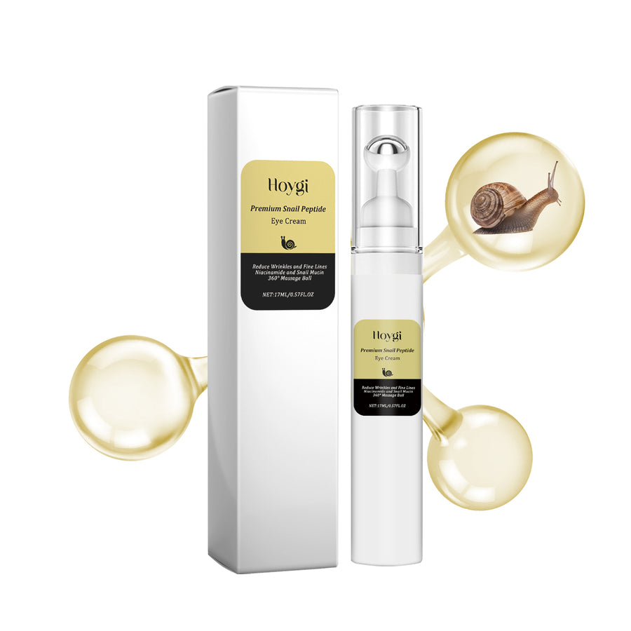 Snail Peptide Eye Cream with Massage Roller