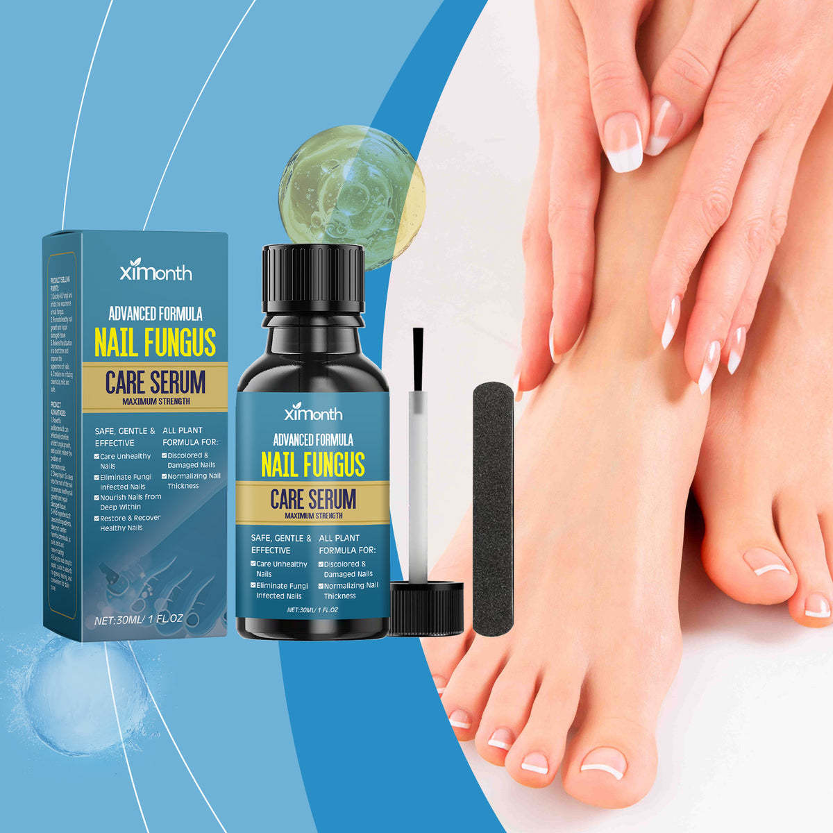 Nail Repair & Strengthening Solution – Nourishing Nail Treatment