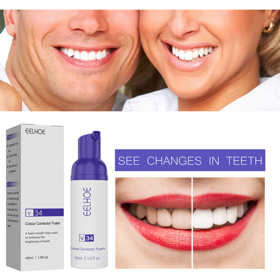 Foaming Whitening Toothpaste – Fresh Mint Stain-Lifting Mousse