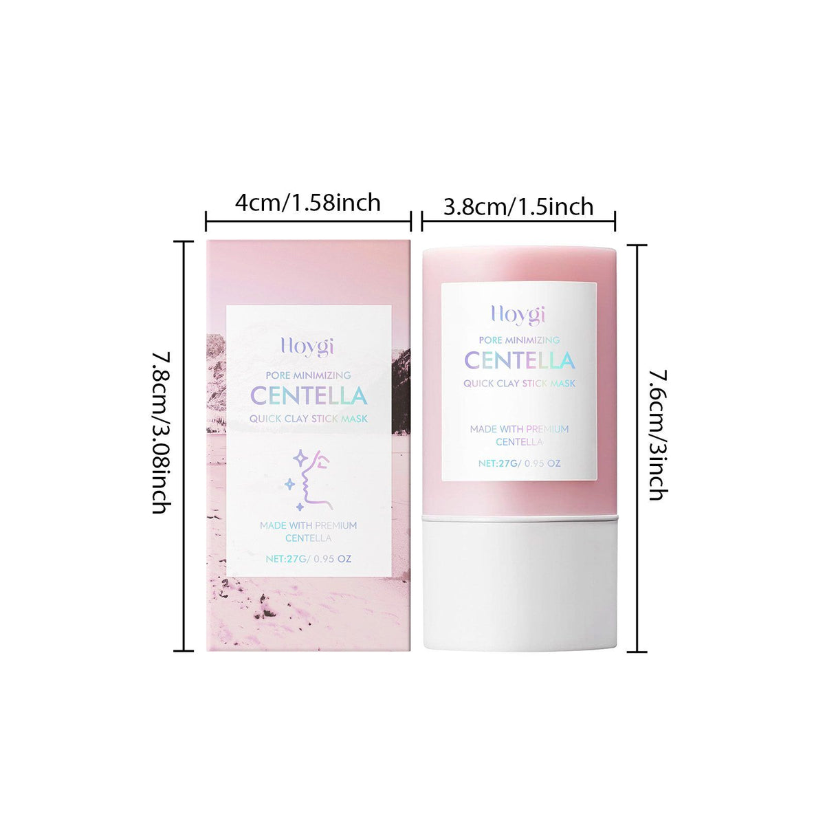 Centella Clay Mask Stick – Calming Pore-Purifying Mess-Free Mask, 27g