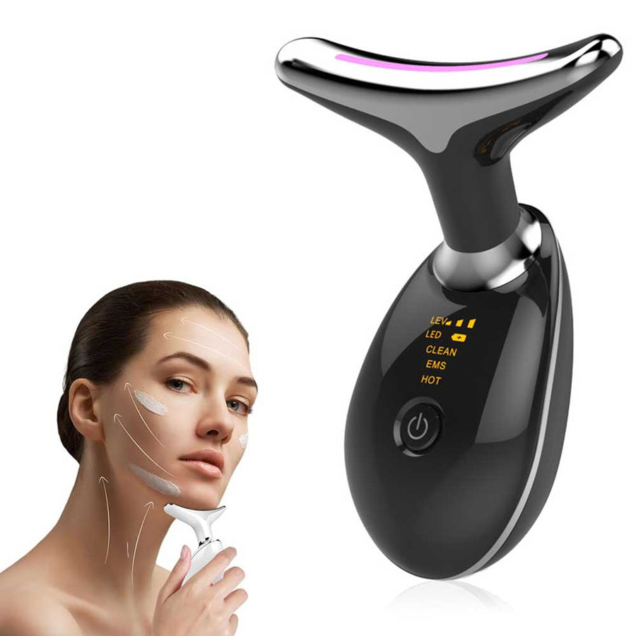 Face & Neck Sculpting Massager – Vibrating Skin Care Device