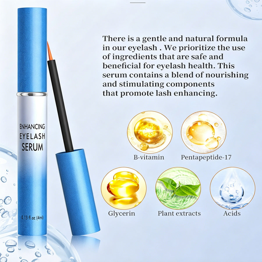 Peptide Lash & Brow Serum – For Fuller, Longer-Looking Lashes, 4ml