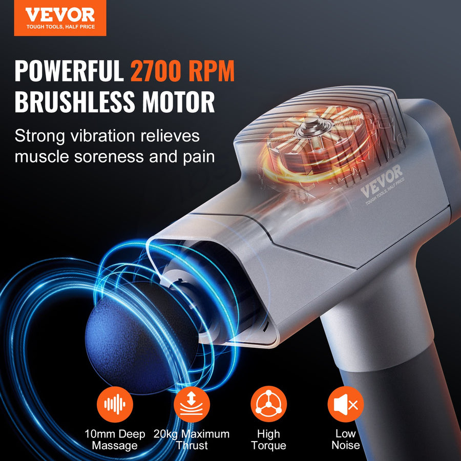 Percussion Massage Gun – Deep Tissue Muscle Massager