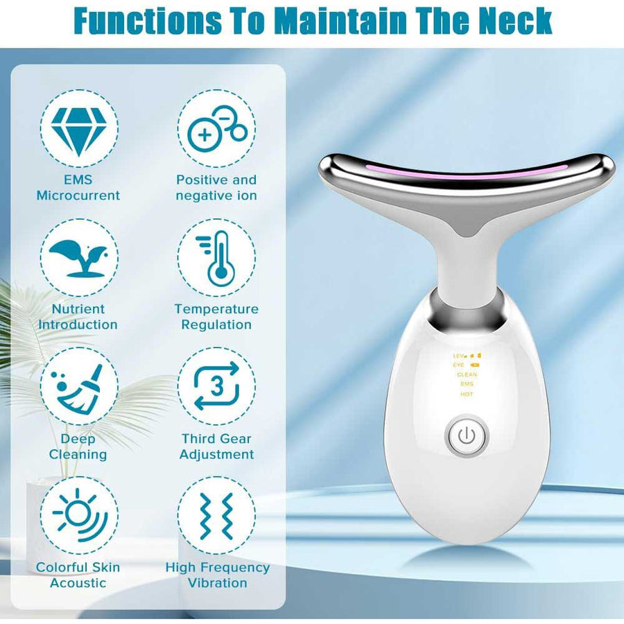 Face & Neck Sculpting Massager – Vibrating Skin Care Device